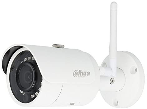 Dahua - Cámara IP inalámbrica de 2 mpx para Exteriores 2 megapíxeles, Esfera IR de 30 m - IPC-HFW1235S-W-S2