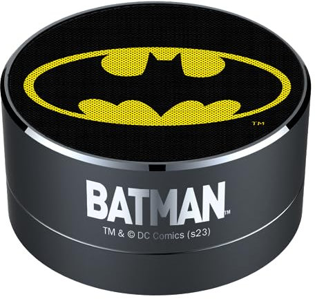 ERT GROUP bluetooth speaker DC Model Batman 001, 3W portable speaker, Built-in microphone and FM radio, Micro SD card slot, Rechargeable battery