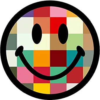 ZZBD Runder Wohnzimmer Cartoon Basketball Plaid Bunte Smiley Gesichter Teppiche Moderne Heimdekoration Großer Teppich Weicher Flauschiger Rutschfester waschbarer Fußmatte für Schlafzimmer (A, 60cm)