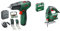 Bosch - Perceuse-Visseuse Sans Fil EasyDrill 1200 (Batterie 2,0 Ah, Système 12 Volt) & Scie Sauteuse Filaire PST 650 (500 W) - Coffret de Rangement et 1 Lame de Scie pour Bois T144D