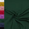 MAGAM-Stoffe Theo French Terry uni Sweat Stoff Oeko-Tex Meterware 50cm (17. Dunkelgrün)