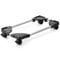Hmseng soporte torre ordenador, soport pc con Rueda Soporta hasta 25kg,soporte para cpu Ajustable Ruedas con función de Bloqueo-Negro