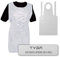 TYGA Store | 200 Disposable White Aprons on a Roll - Easy Dispense Apron for Medical, Cleaning, Painting, Hairdressers, Baking & Chefs - PPE (White) (Roll of 200) (1)