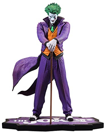 Lansay - DC Harzstatue - The Joker by Guillem March - Ab 14 Jahren | Sammelfigur - Polyresin im Maßstab 1:10 und Nummerierung von Hand - Limitierte Auflage - Für die Eigene Sammlervitrine