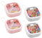 4 Stück Haargummi Organizer Box, Haarspangen Organizer Box Tragbare Hair Tie Organizer Kleine Organizer Box Multifunktionaler Aufbewahrung Organizer, für Haaraccessoires, Tupfer, Zahnseide, Schmuck