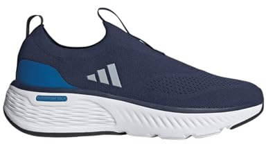 adidas Cloudfoam GO Sock Shoes, Zapatos Hombre, Dark Blue/halo Silver/Core Black, 40 EU