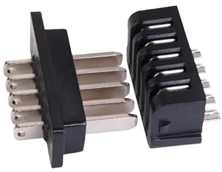 Battery Connector Replacement, Battery Plug Set, Battery Connector, Male and Female Battery Connectors, Electric Battery Connector Perfect Use cor Battery Connectors