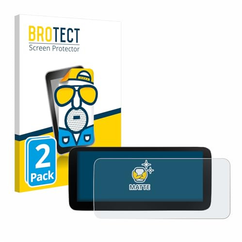 BROTECT Schutzfolie für Xtrons B0CMTQ48KL 10,25 | 2 Stück Entspiegelnder Displayschutz Made in Germany Matte Displayschutz-Folie Anti-Reflex Anti-Fingerprint Einfache Montage