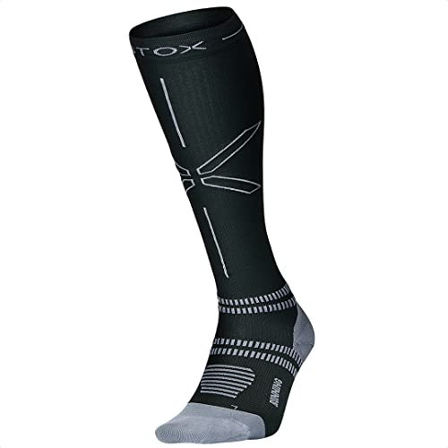STOX Energy Socks Laufsocken Herren, Running Compression Socks Men, Kompressionsstrümpfe, Sportsocken, Stützstrümpfe, Kompressionssocken Sport