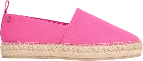 Calvin Klein Damen Oblique Canvas Hw0hw02931 Espadrilles