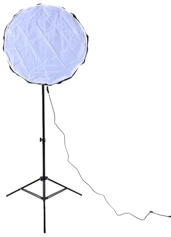 TIKATARER Kit D'éclairage de Photographie avec Ampoule à économie D'énergie de 85W, Trépied de 2,1 M, Lumière LED Télécommandée avec Boîte à Lumière 12 Côtés et Tête Rotative (Prise UE)