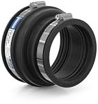 Crassus Adapterkupplung CAC 1221, EPDM / V2A, 1 Stück, 110-122 mm auf 80-95 mm, CRA12040