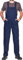 ProWear Arbeitslatzhose Herren Arbeitshose Latzhose, Dunkelblau, Gr.- M