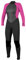 O'Neill Damen Reactor II 3/2mm Back Zip Full Wetsuit Neoprenanzug, Black/Berry, 8