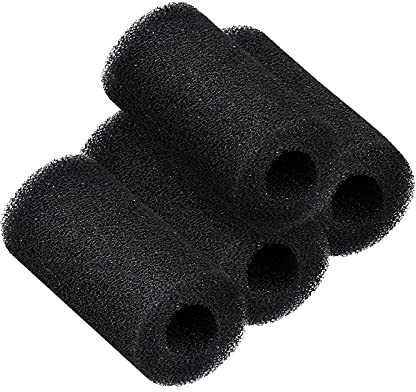 WEAVERBIRD 4PCS Pre-Filter Foam Sponge Roll Aquarium Filter Intake Cover for Aquarium Fish Tank, Small