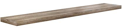 FORTE DURO Wandregal, Holzwerkstoff, Antikeiche, 140 x 3,8 x 25 cm