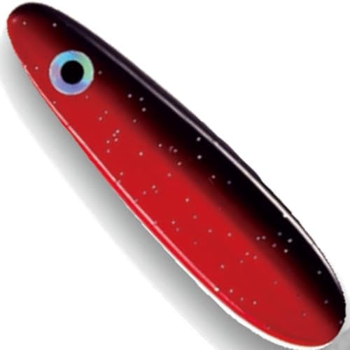 Paladin 8g 4cm Troutwerk Durchlaufblinker Thor - Forellenblinker, Farbe:schwarz-rot