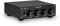 1-IN-4-OUT Lossless Analog Audio Switcher Box Splitter VOL Control for Amplifier (Black)