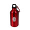 Giemme Gourde avec mochette, Rouge noir 400 ml.