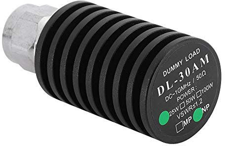 DL-30A Dummy-Last 50 Ohm (15 W (DC - 1 GHz)) Koaxialterminatoren Way Radio zum Testen(N Anschluss)
