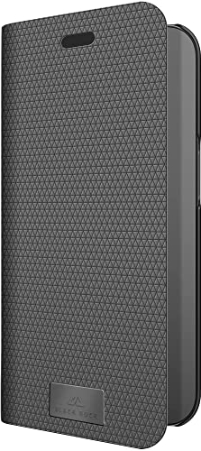Black Rock - Hülle The Standard Booklet Passend für Apple iPhone 13 Pro I Handyhülle, Standfunktion, Magnet Verschluss (Schwarz)