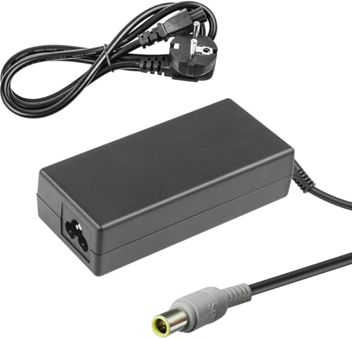 ARyee 20V 3,25A 65W Cargador de portátil para Lenovo ThinkPad Edge 11 13 14 15 E320 E420s E425 Lenovo ThinkPad T410 T420 T430 T520 T530 X230 X220 X201 L530 92P1154 B590 R61 (7,9 x 5,5 mm)