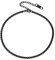 PROSTEEL Schwarze Fußkette 3mm 22+5cm Klassische runde Venezianerkette Fußkettchen verstellbar Unisex Fußarmband Sommer Schmuck Accessoire für Männer Frauen