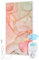 BR Bringer Bild Infrarotheizung mit Rahmen - Bildheizung mit UV Druck - 60x100x1,8cm - Fluid Art Marmor Optik, rosa