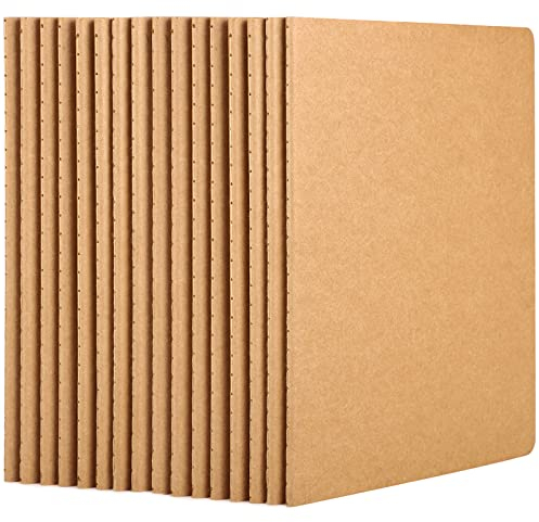 Yarotm Notizbuch A5 Blanko -16 STK Notizheft a5 Leere Seiten - 100GSM Papier Block Heft - 30 Blatt Notizblock Softcover - 14 x21cm Schreibblock A5