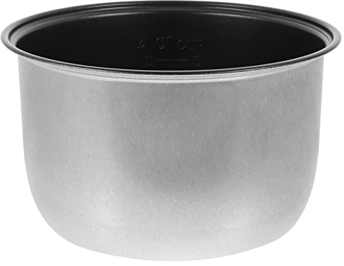 Cabilock Rice Cooker Pot Liner Electric Cooker Accessory Replacement Non-stick Inner Bowl Aluminum Alloy for Kitchen Use