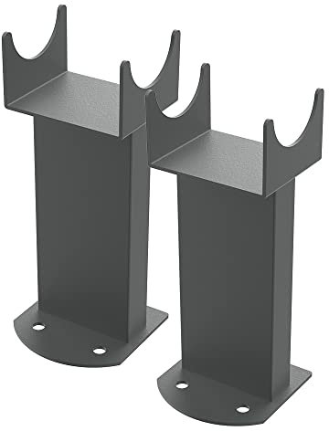 Warmehaus Floor Mounting Brackets for Flat Panel Column Radiator 2PC/Set (Anthracite)