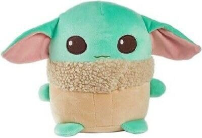 Star Wars The Mandalorian Cuutopia 17,8 cm Squishy Baby Yoda Plüschtier, Grogu, ab 3 Jahren