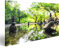 Prime Bild auf Leinwand Zen Garten Japan Poster, Leinwandbild, Wandbilder