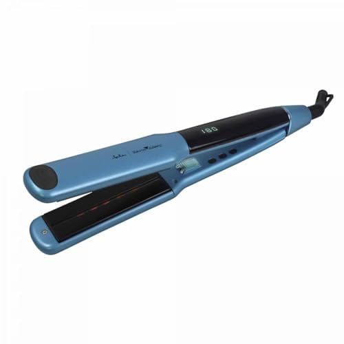 JATA JBPP5570 - Plancha Pelo Profesional Cerámica con Infrarrojos. Marco Aldany. Hasta 230º. Placas grandes de 110 x 36 mm. Resistencia cerámica PTC. Cable giratorio de 2 m. Función iónica