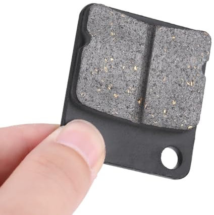 1 Paire Plaquettes de Frein à Disque pour Moto, Plaquettes de Frein à Disque Semi-métalliques Jeu de Mâchoires de Frein pour Scooter, Quad, Dirt Pit Bike, Kart, Buggy, 50CC à 250CC