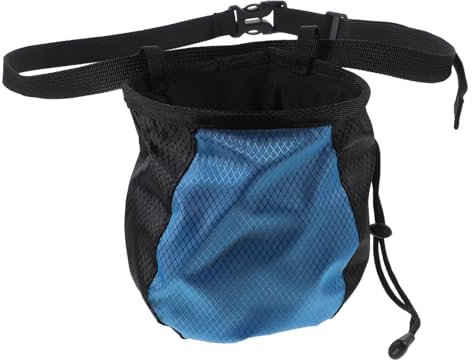 Kisangel Chalk Pouch for Climbing Liquid Chalk Gym Storage Bag Large Capacity Powder Bag