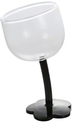 Bicchieri da Vino a Stelo Lungo Bevande Calice in Vetro Tazze Riutilizzabili Bicchiere da Vino Calice da Bar Calice in Vetro per Feste Calice in Vetro per Vino(#6)