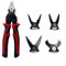 SMZhomeone 5 In 1 Multi-tool Pliers Set Comfortable Grip Wire Stripper Tool, Interchangeable Pliers Set Multi-Function Wire Stripper Tool Heavy Duty Cutter