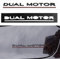 Dual Motor Buchstaben Emblem Aufkleber Kompatibel mit Te-SLA Modell 3 X S Y, 3D Letter Decal Performance Badge für Kotflügel Seite Kofferraum Dekorativ, Te-SLA Zubehör (Matte Schwarz + Rote Linie)