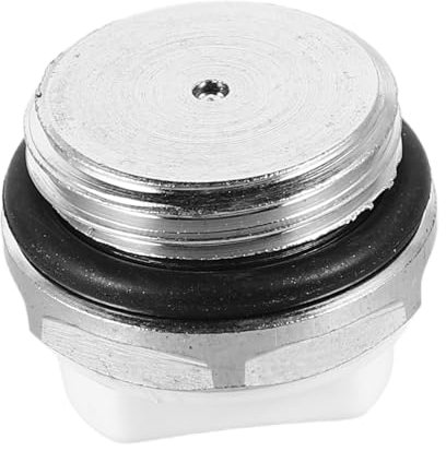 Housoutil Radiator Exhaust Valve Copper Thread Bleed Air Valve for Boiler Radiators Heavy Duty Quick Air Release for Hot Water Heating Systems
