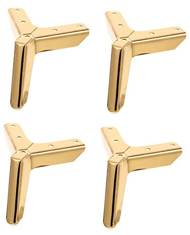 Angoily 4pièces Meuble Métal Triangulaires De Support pour Commode Table Basse Armoire Lot