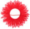 SOLUSTRE Bandeau Fleur Rouge Couvre-chef Enfant Tournesol Capuche De Costume De Tournesol Casque De Costume De Fleur Déguisement Drôle Couvre-chef De Tournesol Pour Enfants Habit En Soie