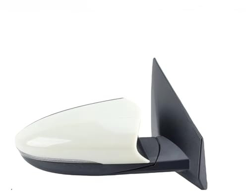 Complete Wing Mirrors For Hyundai I20 MK3 BC BI 2020-2024 White Turn Signal Light Wing Mirror 5 Wires Side Door Mirror Assembly(1pc right)