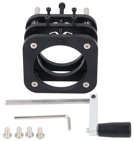 Router Table Base Aluum y, Router Base with Hand Crank, 51mm Maximum ke Router Table ing System Base, Compatible with Car 64 66mm Motor Diameter,