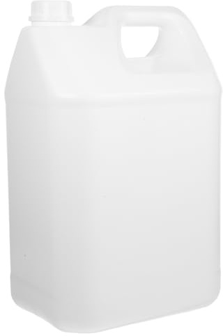 IMIKEYA Bidón de Almacenamiento Hermético de 10L para Líquidos Plástico Resistente y Opaco con Tapa Segura para Uso Químico Camping y Conservación de Agua