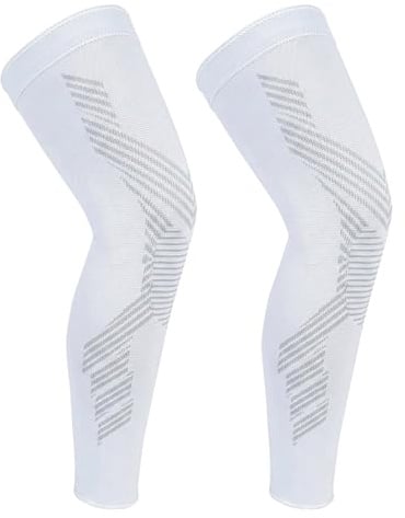 NuCamper Manches de Compression Manches Longues Jambières 1 Paire Anti-Llip