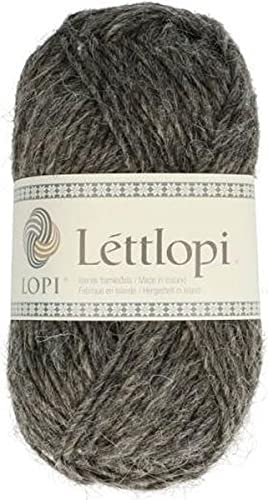 ÁLAFOSS - Icelandic wool yarn 1522-0058 Garn, 0058 Grau, 50g/1.75oz. 100m/109yd, 100 meter