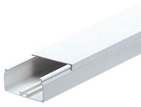 Elektro Kanal Kabelkanal Kabelschacht Fensterbankkanal GEWISS NOWAPLAST NP 50020 60x200 60 x 200 mm 6 Meter GRUNDPREIS/EUR 25 / Mtr
