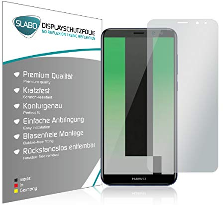 Slabo 4 x Displayschutzfolie für Huawei Mate 10 Lite Displayfolie Schutzfolie Folie Zubehör No Reflexion MATT