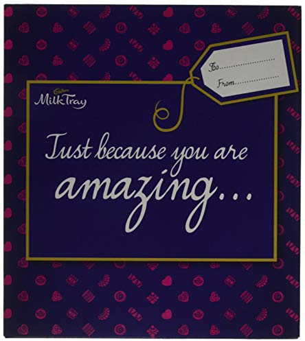 cadbury Milk Tray Chocolate Box, 360 g, Pack of 6